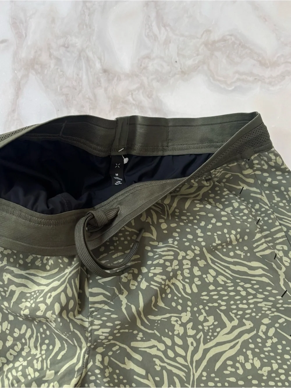 Ten Thousand 7” Print Session Short Athletic Size Medium Lined NWOT